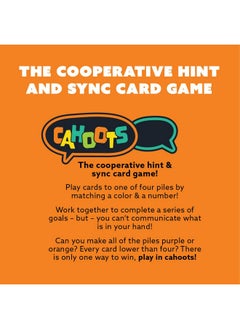 Gamewright Gamewright - Party to Go - Cahoots - The Cooperative Hint and Sync Card Game - Age 10+, 3-8 Players  - Image 5
