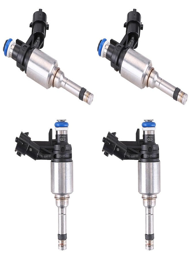 moseiny 35310-2B130 4PCS Fuel Injectors Set Compatible for Hyundai Veloster Kia Rio Soul 1.6L 2012-2017, for Hyundai Tucson Kia Optima 2016-2018 Engine Fuel Injector Nozzle 35310-2B120 35310-2B160 - Image 2