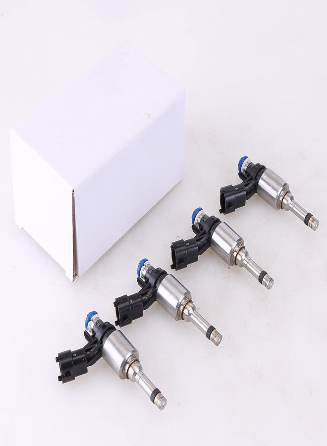 moseiny 35310-2B130 4PCS Fuel Injectors Set Compatible for Hyundai Veloster Kia Rio Soul 1.6L 2012-2017, for Hyundai Tucson Kia Optima 2016-2018 Engine Fuel Injector Nozzle 35310-2B120 35310-2B160 - Image 5