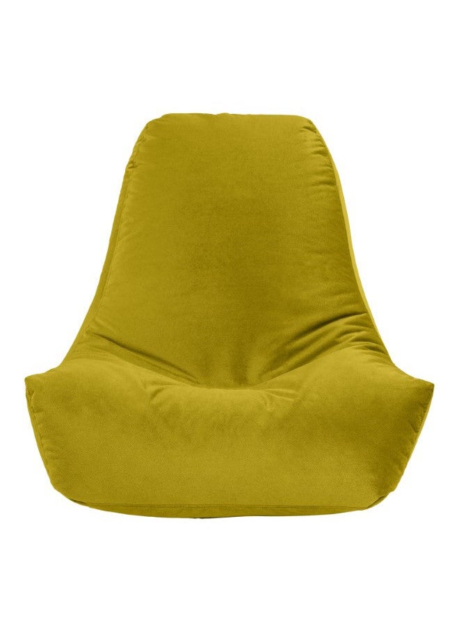 House One Chair | Bean Bag Velvet - Gold  - Image 3
