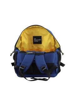 NATIONAL GEOGRAPHIC حقيبة ظهر للكمبيوتر National Geographic Explorer III RPET باللون الأزرق الملكي للرجال والنساء، حقيبة كمبيوتر محمول مبطنة مقاومة للماء متينة للسفر غير الرسمي في الهواء الطلق والمدرسة والمكتب  - Image 5