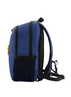 NATIONAL GEOGRAPHIC حقيبة ظهر للكمبيوتر National Geographic Explorer III RPET باللون الأزرق الملكي للرجال والنساء، حقيبة كمبيوتر محمول مبطنة مقاومة للماء متينة للسفر غير الرسمي في الهواء الطلق والمدرسة والمكتب  - Image 2