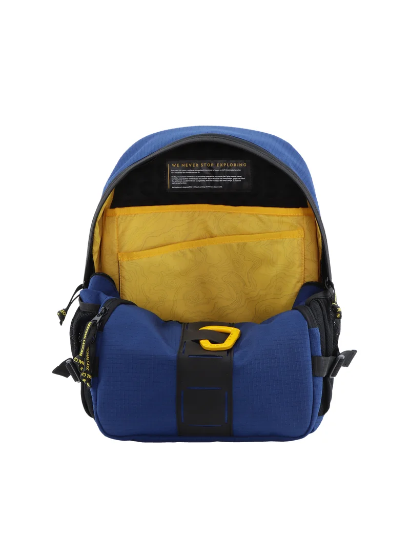 NATIONAL GEOGRAPHIC Royal Blue National Geographic Explorer III RPET Computer Backpack Royal Blue For Men And Women, Durable Water Resistant Padded Laptop Tablet Bag For Casual Travel Outdoor School Office  | Best Price UAE