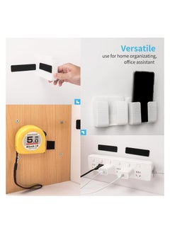 General 16 Sets Hook and Loop Tape Velcro Adhesive Strip Self Sticky Back Fastening Heavy Duty Double Side Mounting Tape Industrial Strength Interlocking Tape for Home, Reusable Double Sided 10CM * 2.5CM  - Image 5