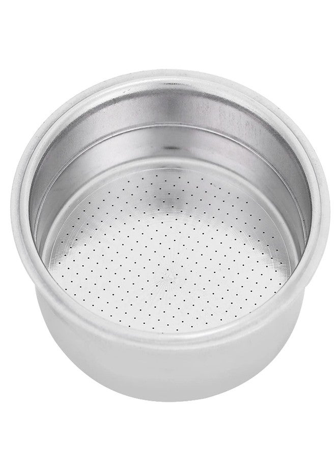 Jwthee 51mm Portafilter Basket, Stainless Steel Coffee Filter Basket Double Layer Espresso Filter Baskett for Portafilter Coffee Machine(Single Cup) - Image 1