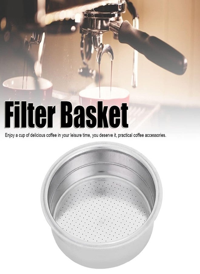Jwthee 51mm Portafilter Basket, Stainless Steel Coffee Filter Basket Double Layer Espresso Filter Baskett for Portafilter Coffee Machine(Single Cup) - Image 5
