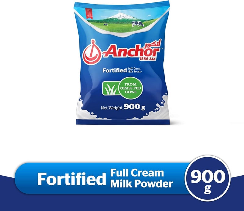 Anchor Fortified Full Cream Milk Powder 900g - Image 3