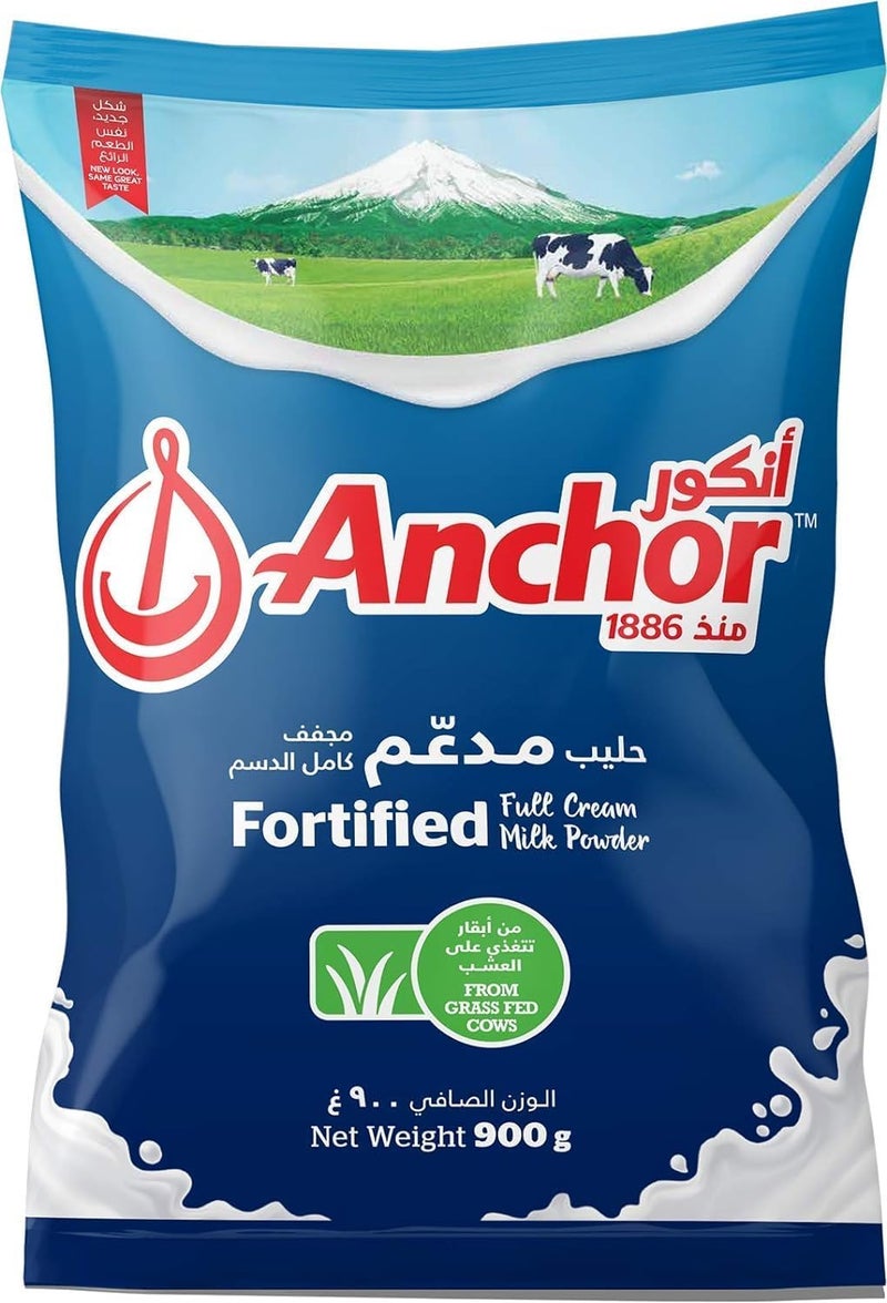 Anchor Fortified Full Cream Milk Powder 900g - Image 1