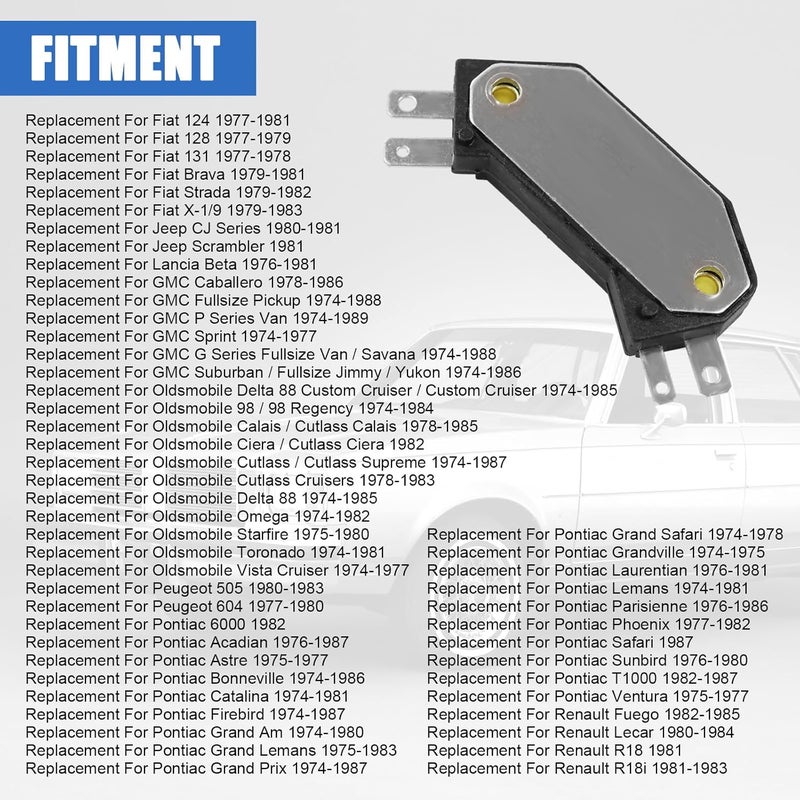 JDMSPEED New Ignition Module GM HEI 4 Pin D1906HT LX301 Replacement For Buick Chevy Pontiac Old 1974-1988 - Image 4