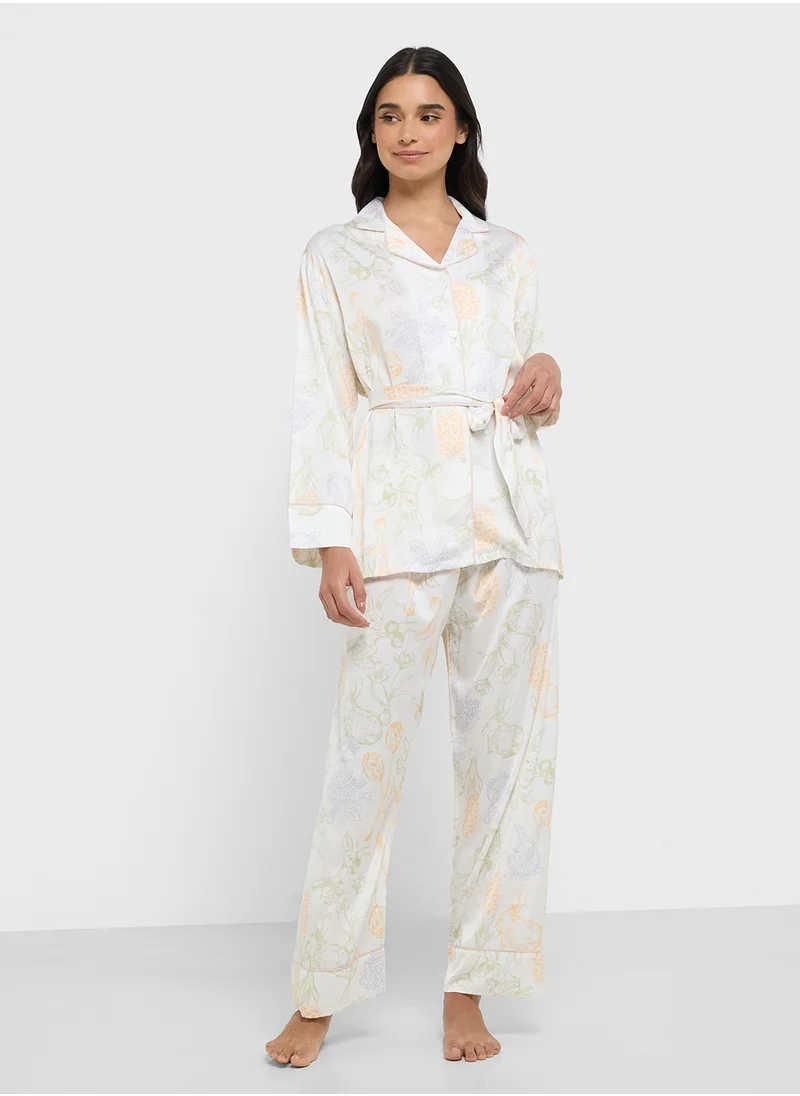 ELLA Printed Pyjama Set