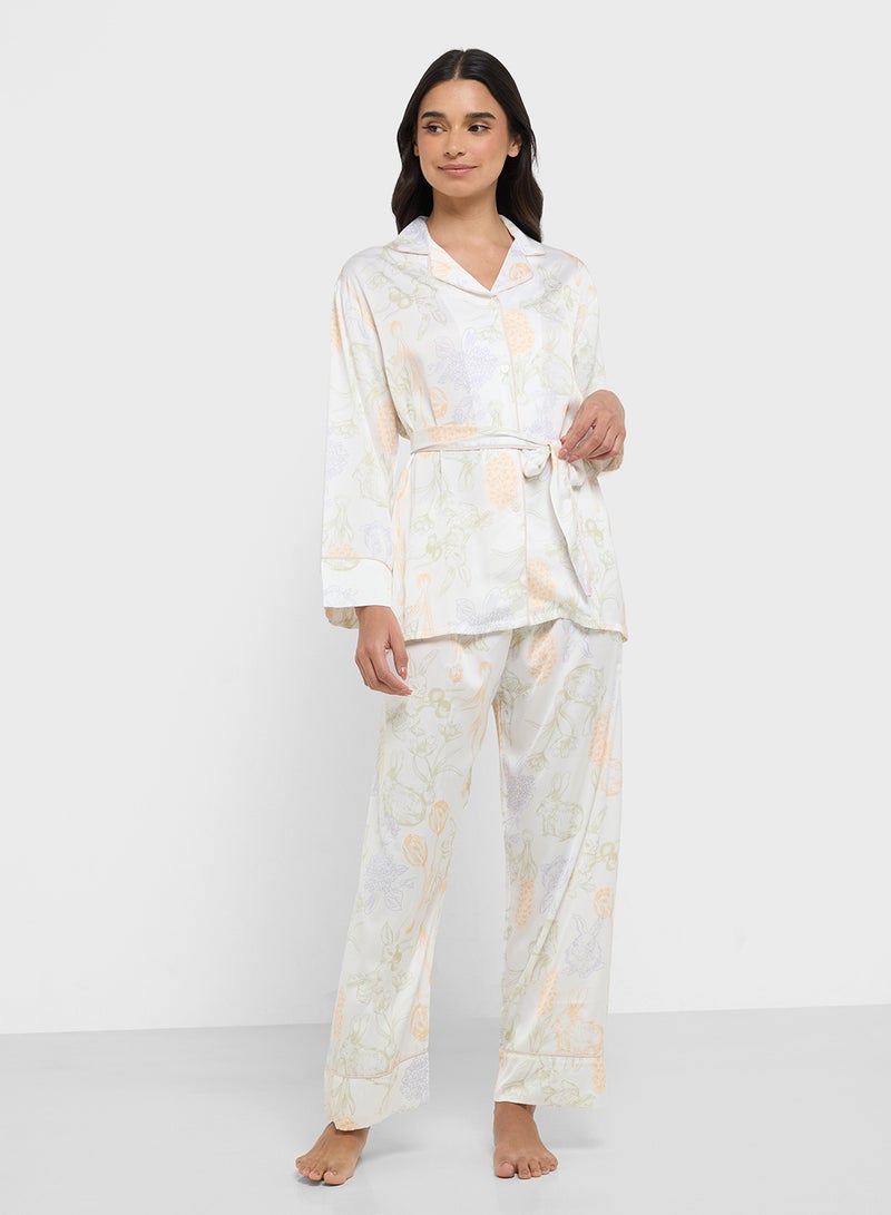 ELLA Printed Pyjama Set  - Image 1