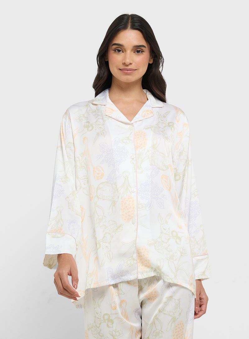 ELLA Printed Pyjama Set  - Image 3