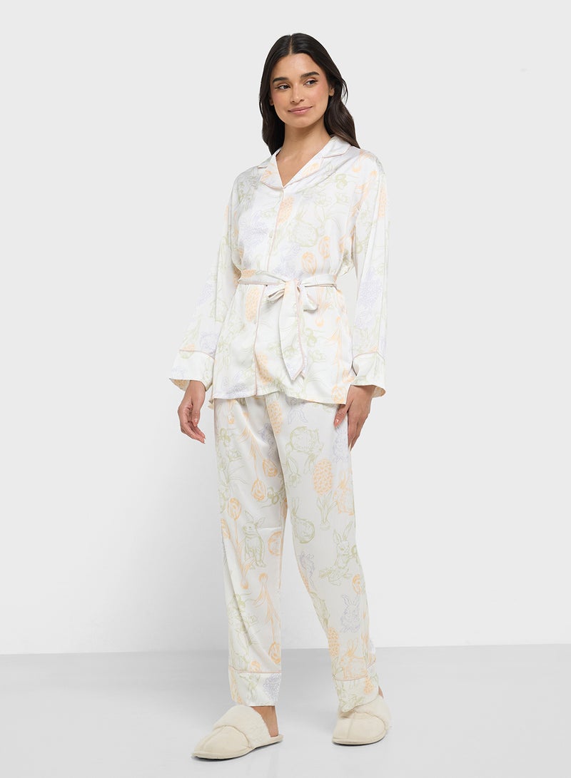 ELLA Printed Pyjama Set  - Image 5