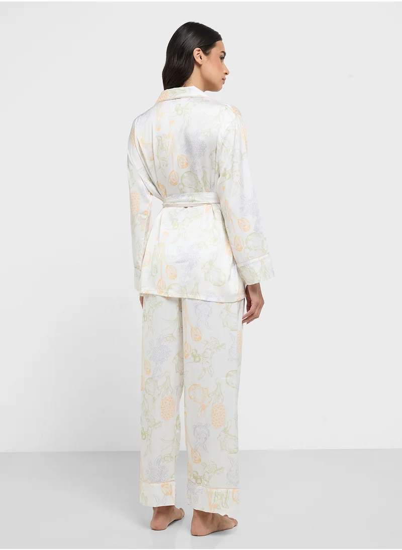ELLA Printed Pyjama Set
