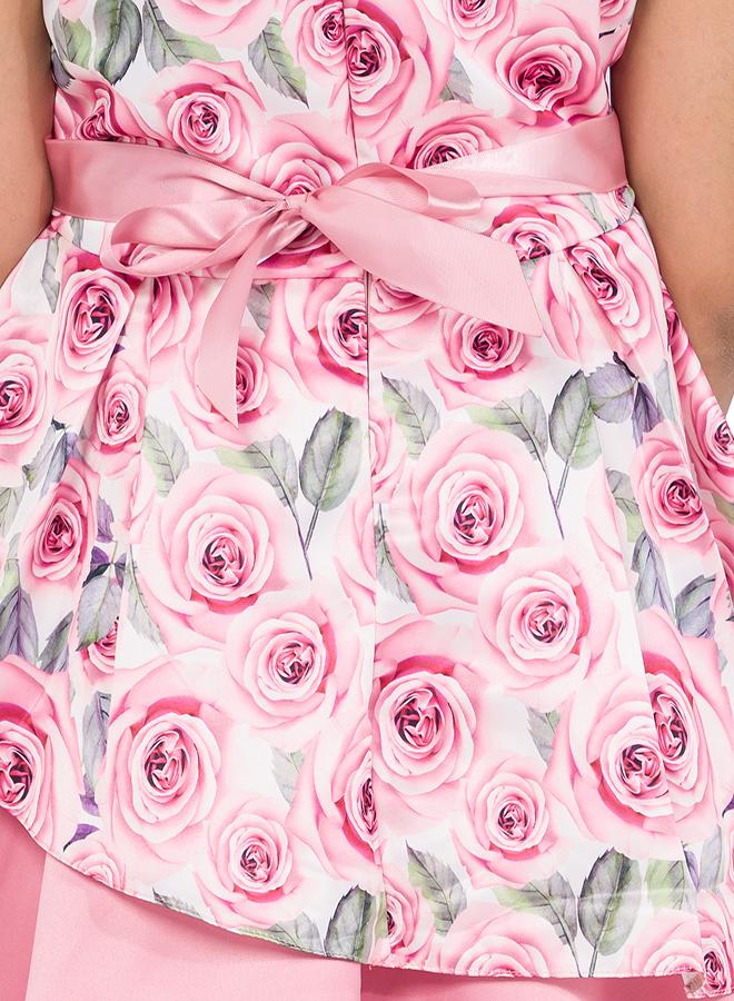 babyqlo Floral Party Dress - Image 5