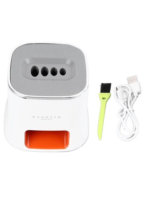 White Automatic Melon Seed Peeling Machine USB Automatic Seeds Sheller Opening Tool Sunflower Seeds Peeler