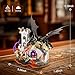Brihappen Dragon Fire Castle Building Blocks Set for Adults Boys Girls Creative Dragon Fire Castle Building Toy Halloween Decor Home Office Collect and Display Models Birthday Gifts 919 Pieces - Image 4