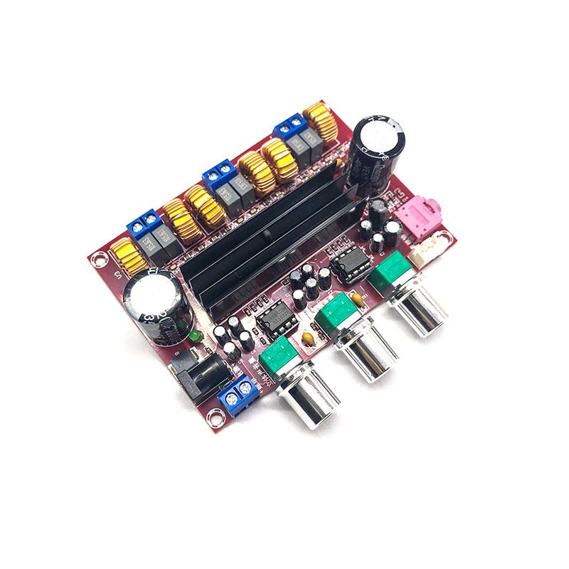Xh-M139 Old 2.1 Channel Digital Amplifier Board 12V-24V Wide Voltage Tpa3116D2 2*50W +100W - Image 1