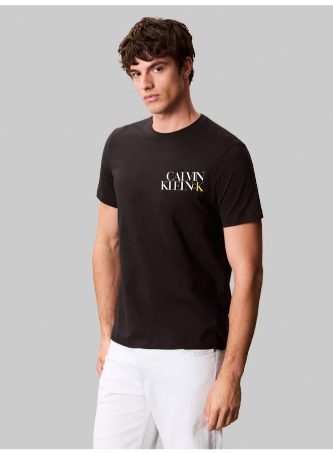 كالفن كلاين جينز تيشيرت قصير الأكمام - Image 1