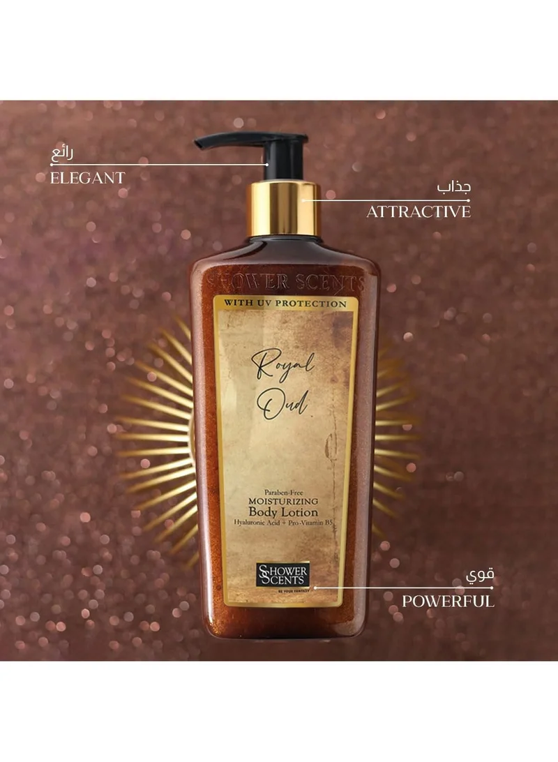 Shower Scents Shower Scents Royal Oud  moisturizing body lotion  312ml