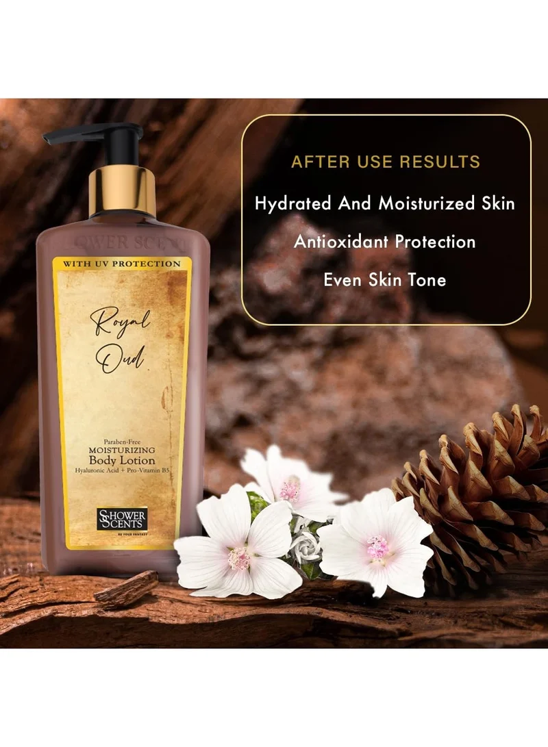 Shower Scents Shower Scents Royal Oud  moisturizing body lotion  312ml