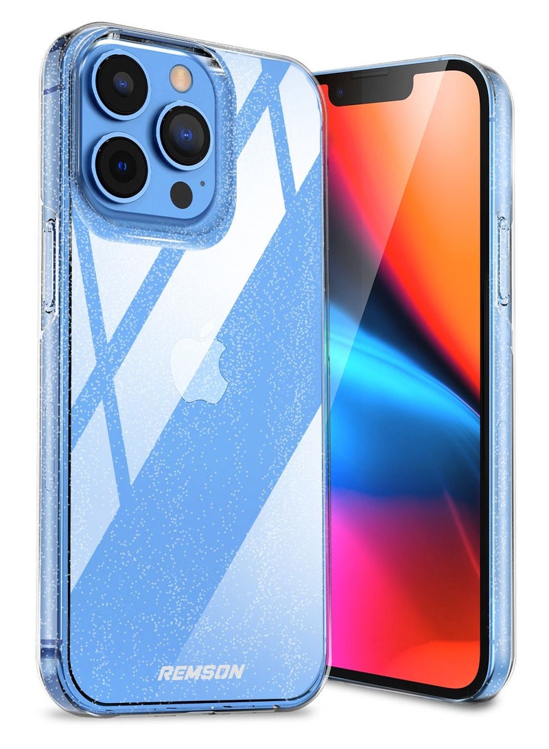 Remson Impact Pro Plus Glitter Crystal Case Cover Anti Scratch Military Grade Drop Protection PC and TPU for iPhone 13 Pro 6.1 inches - Image 1