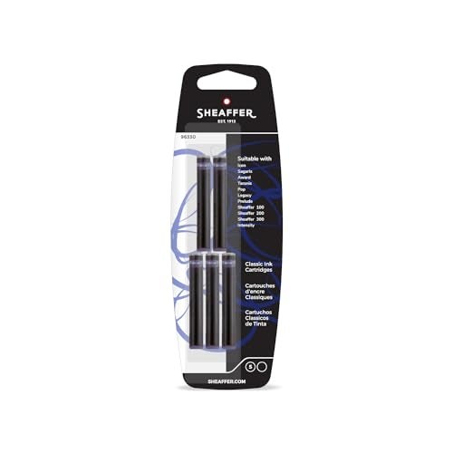 Sheaffer Classic Ink Cartridge (Pack of 5) – Black - Image 1