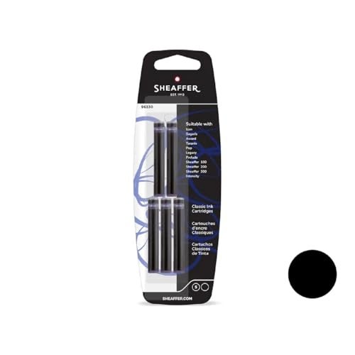 Sheaffer Classic Ink Cartridge (Pack of 5) – Black - Image 2