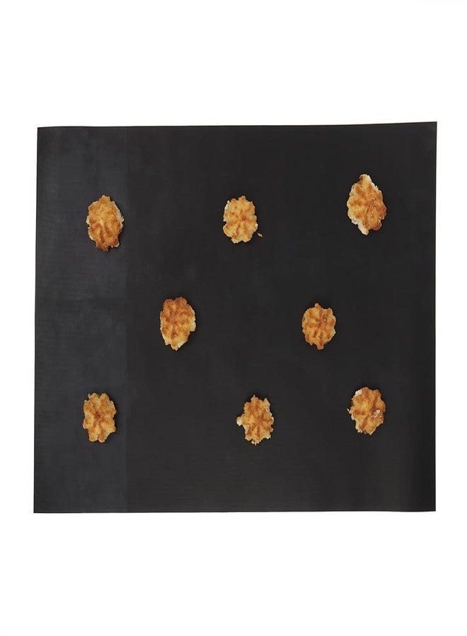 Home Basics Non-Stick Silicone Oven Liner, Baking Mat, Grill Mat, Black by Home Basics - Image 2