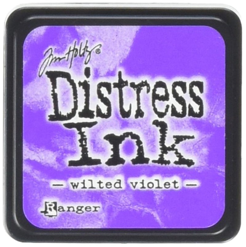 Tim Holtz وسادة حبر مصغرة رينجر TDP47360، بنفسجي ذابل - Image 1