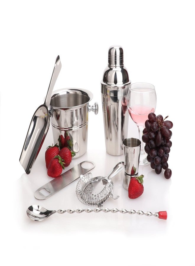 Urban Snackers Stainless Steel Bar Set, 7 Piece, Silver, Standard - Image 1
