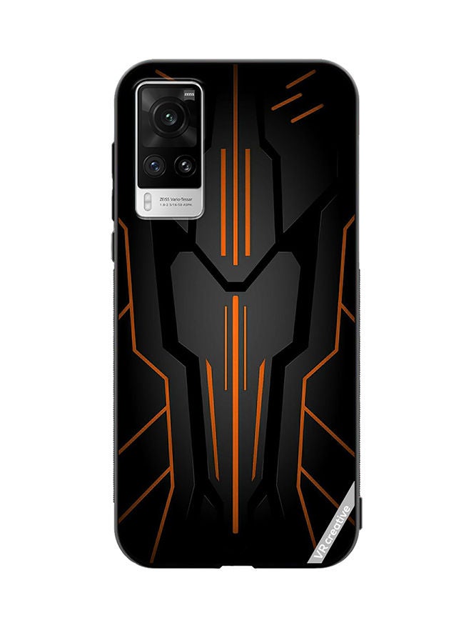 VR CREATIVE Protective Case Cover For Vivo X60 Pro Black Sark Design Multicolour - Image 1