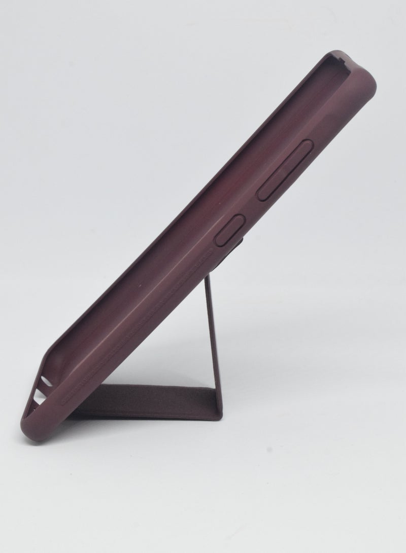 BORTONY Protective Case Cover With Finger Grip Stand For Samsung Galaxy A71 - Image 3