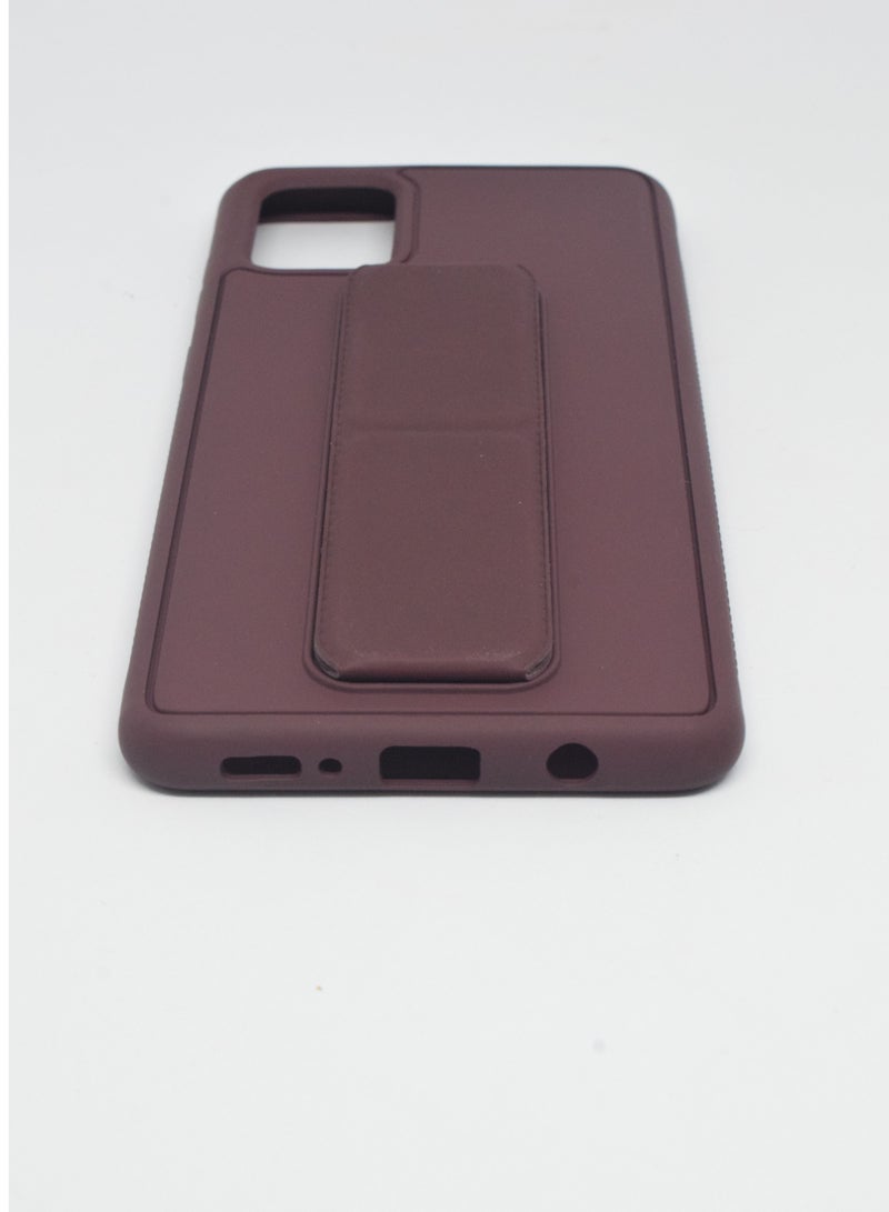 BORTONY Protective Case Cover With Finger Grip Stand For Samsung Galaxy A71 - Image 4