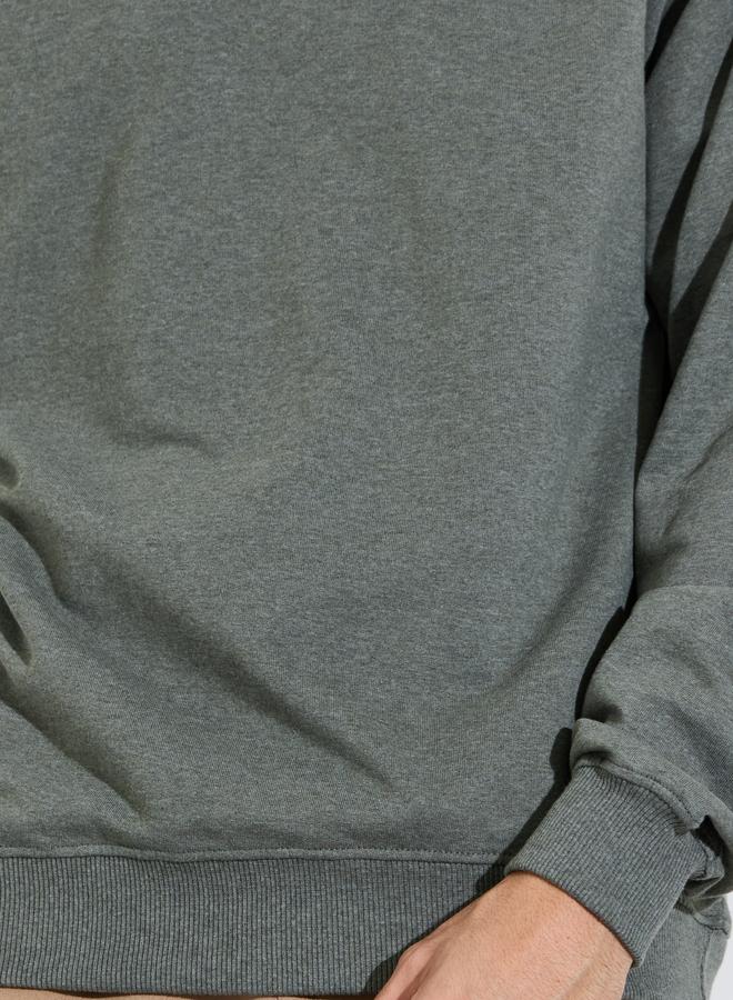Styli Relaxed Fit Cotton Terry Sweatshirt - Image 3