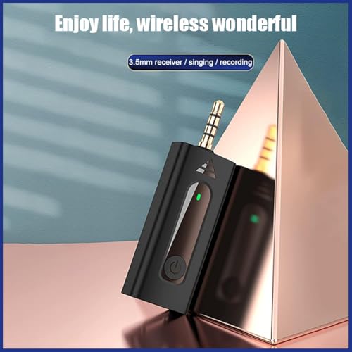 CHAMPKIA K-35 Dual Wireless Collar Mic 3.5mm Plug & Play Lavalier Microphone for DSLR, YouTube, Interview, Vlogging & Live Streaming (K-35) - Image 2