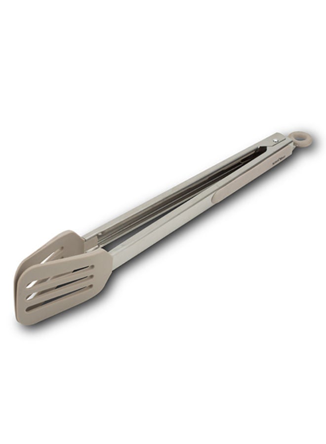 NAVA Silicone Food Tongs "Misty" -Beige - Image 1