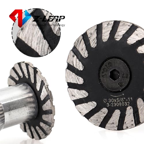 Z-LEAP Engraving Cutting Disc Diamond Mini Saw BIade with RemovabIe 5/8-11 FIange for DIY Stone Marble Porcelain - Image 3