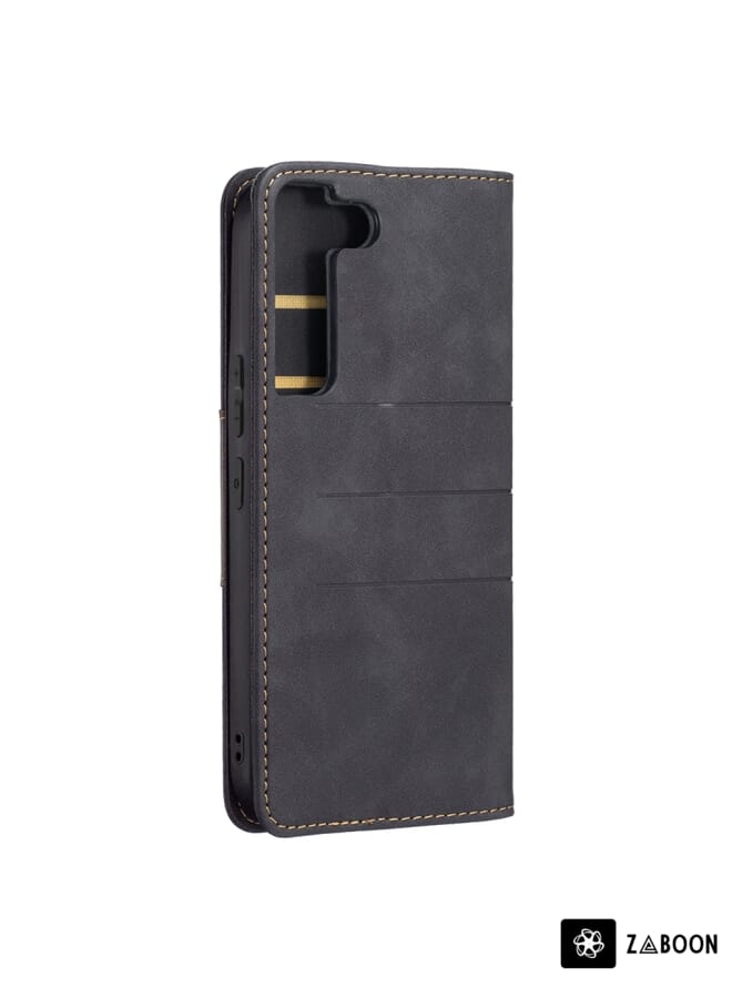 Zaboon Protective Case For Samsung Galaxy S22 5G Magnetic Splicing Leather - Image 3