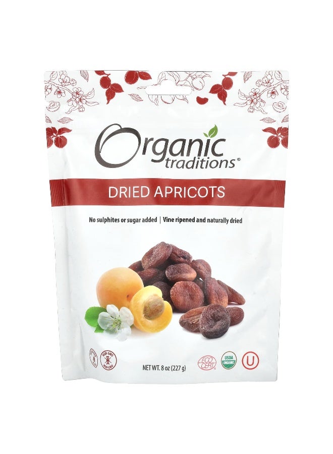 Organic Traditions, Dried Apricots, 8 oz (227 g) - Image 1