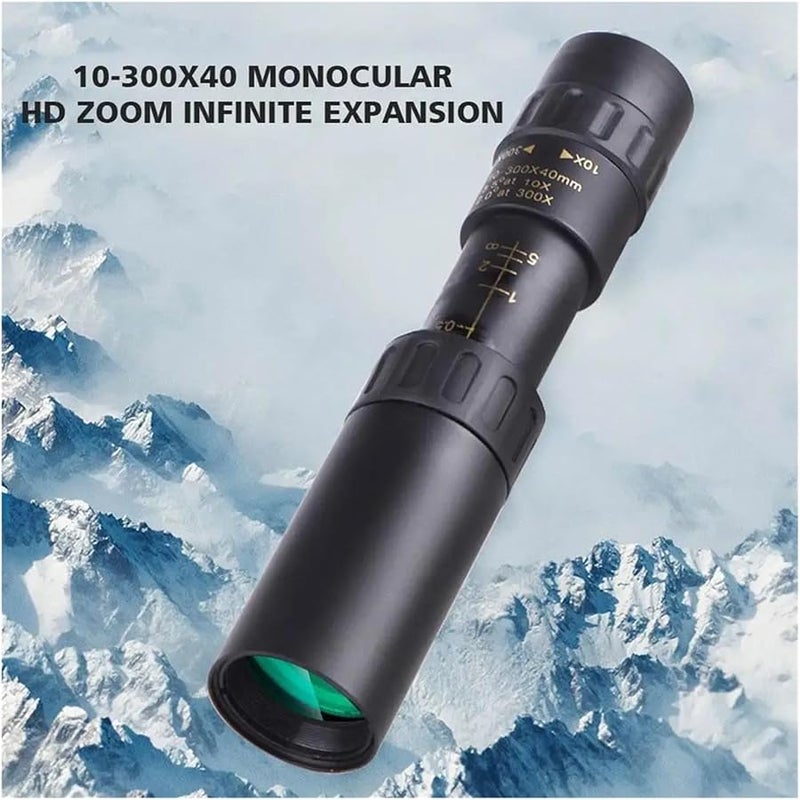 1 Set 10 300X40 Continuous Zoom Monocular Telescope For Professional Phone Photography - Image 4