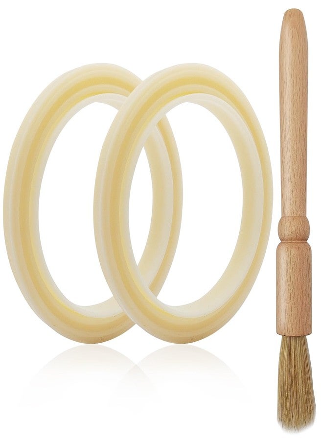 XYQMLY 2PCS 54mm Silicone Steam Ring for Breville Espresso Machine 878/870/860/880/810/840/450/500 and Sage 880/878/875/870/810/500, Breville Espresso Machine Accessories Grouphead Gasket Replacement Part - Image 1