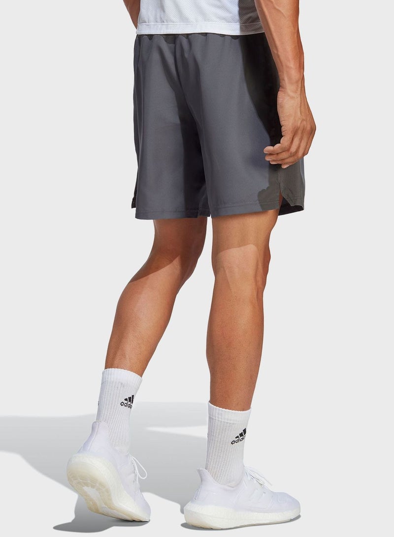 Adidas شورتات تدريب منسوجة أساسية موسمية - Image 3