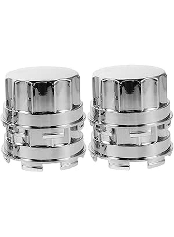 4Pcs Aluminum Alloy ATV Wheel Hub Caps Weather Resistant Lightweight Rim Covers Easy Installation - Image 1