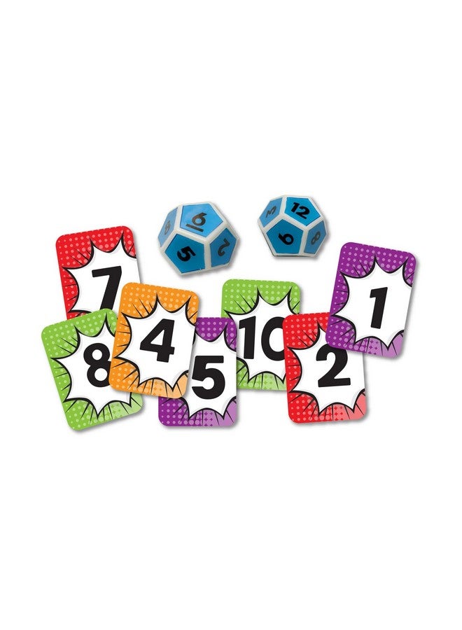 University Games, Scholastic Math Match Travel Dice Game, Mathematics Reinforcement Game for Kids, for 2 or More Players Ages 5 and Up - Image 3