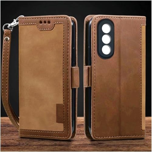 Excelsior Flip Cover for Oneplus Nord 5 | Premium PU Leather | 360 Degree Protection (Coffee) - Image 1