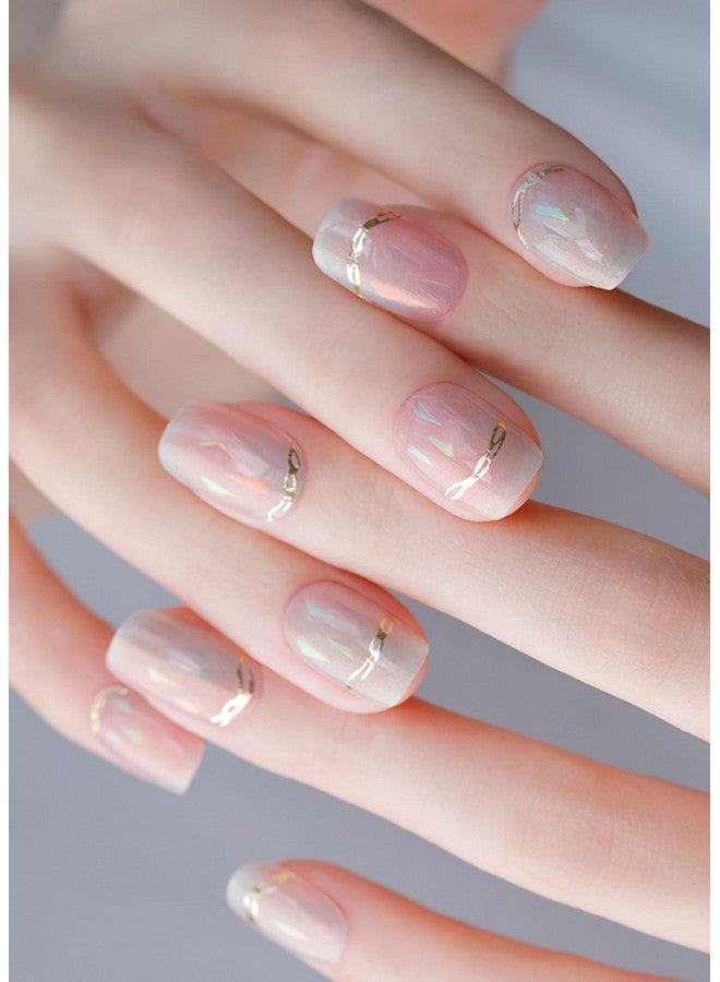 اوهورا شرائح أظافر جل شبه معالجة من أوهورا (لون حورية البحر الوردي) - تعمل مع أي مصباح أظافر، بجودة الصالون، تدوم طويلاً، سهلة الاستخدام والإزالة - تتضمن 2 وسادة تحضير، مبرد أظافر وعصا خشبية - Image 3