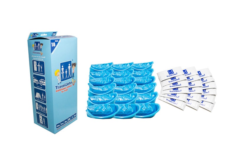 TravelJohn Jr. Disposable Urinal (TJ1H) - 18 Pack - Image 3