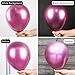 PartyWoo Metallic Hot Pink Balloons 50 pcs 12 Inch Metallic Pink Magenta Fushsia Latex Helium Balloons for Birthday Valentines Day Bachelorette Wedding Baby Shower Party Decorations PinkG114 - Image 4