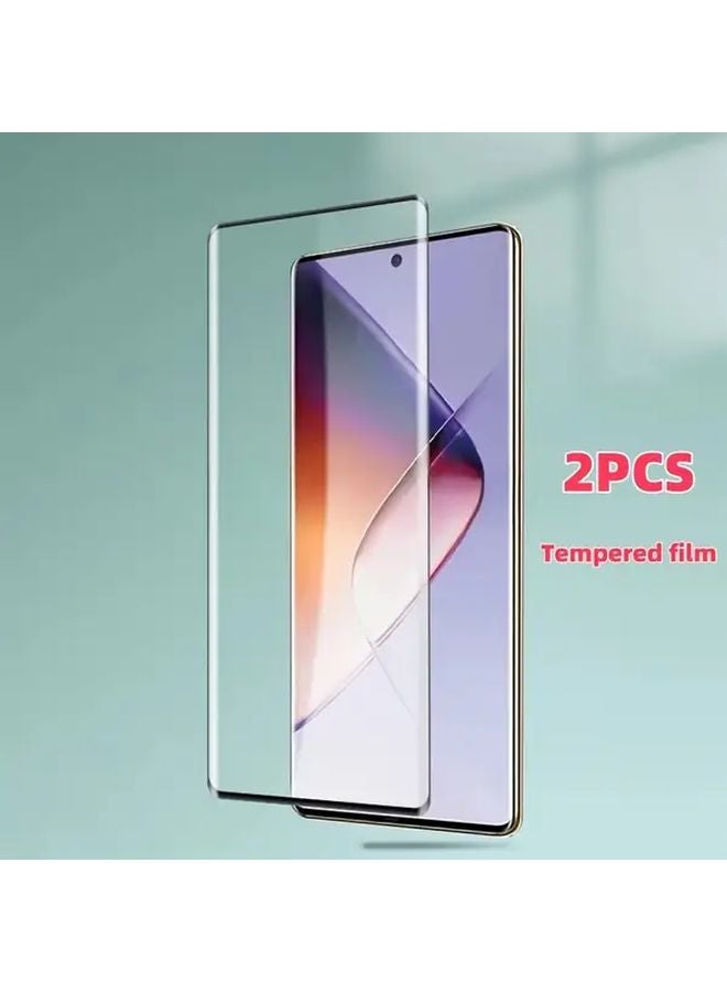 قطعتان من حامي الشاشة الزجاجي المقوى لإنفينيكس سمارت 9 - Image 2